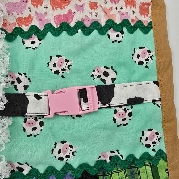 Farm-Themed Fidget Quilt Blanket For Elderly, Dementia & Alzheimer’s Patients - Picture 6 of 13